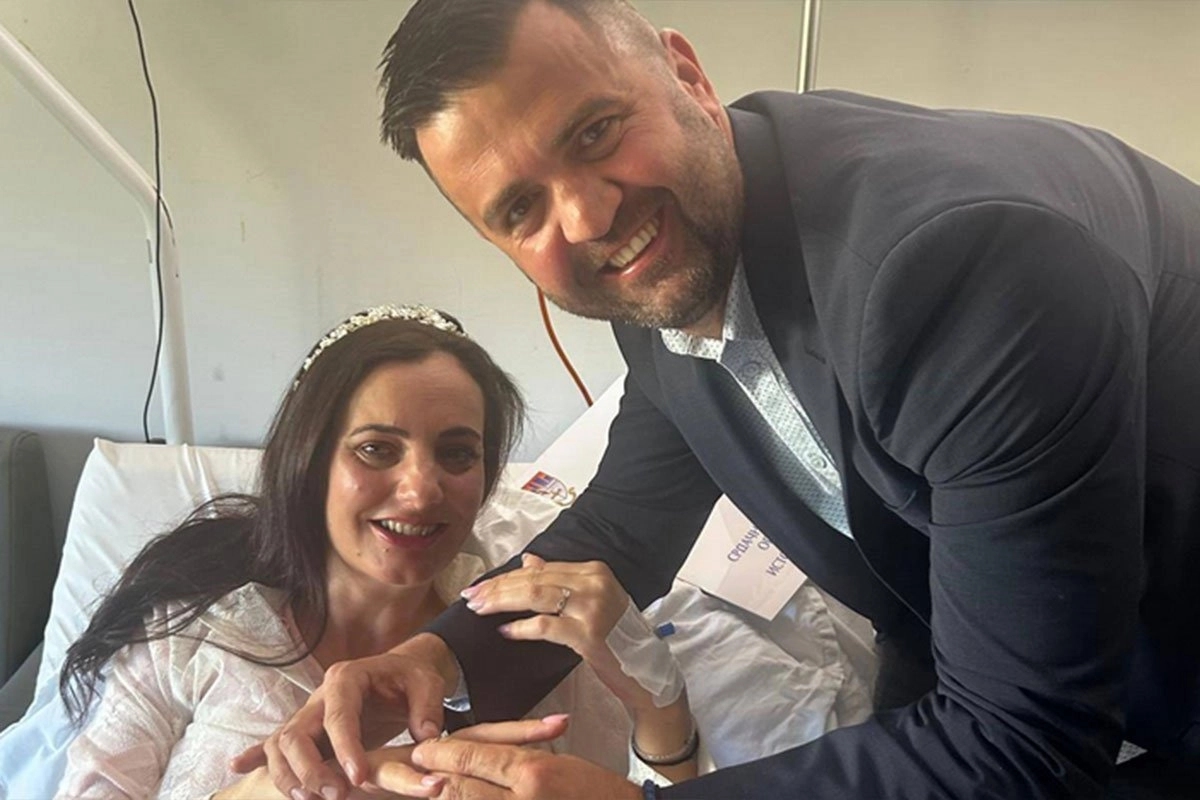 Vjenčanje u Bolnici Istočno Sarajevo: Ljubav jača od povrede