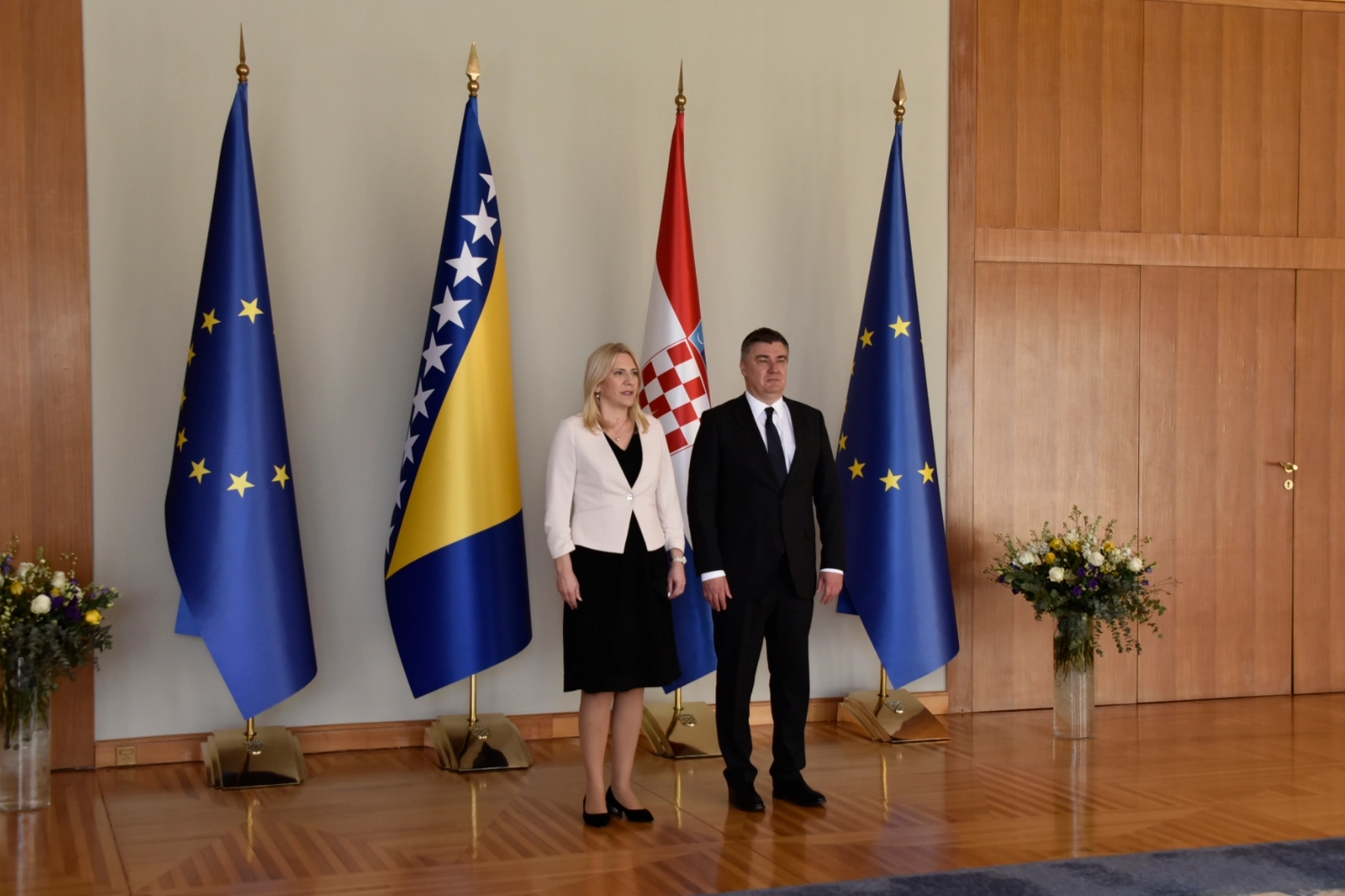 Cvijanovićeva se sastala sa Milanovićem