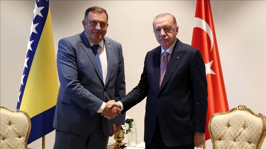 Dodik i Cvijanovićeva sa Erdoganom