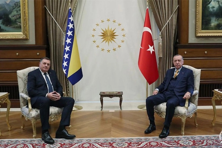 Dodik o posjeti Ankari: Stav Erdogana prihvatljiv za Srpsku