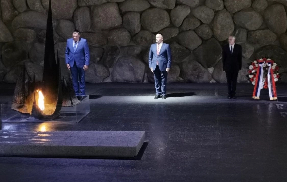 Dodik u posjeti Izraelu: Holokaust je najstrašnija mrlja na licu Evrope