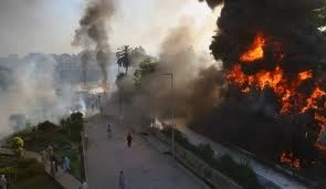 Eksplozija na političkom mitingu