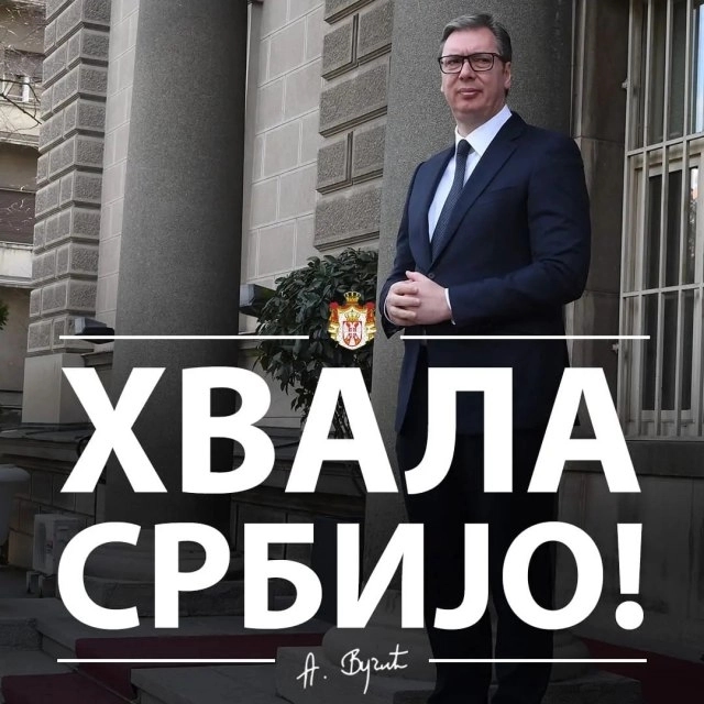 “Hvala, Srbijo”