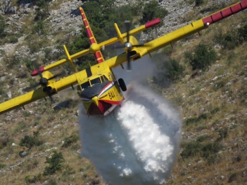 Munja izazvala požar u Istri