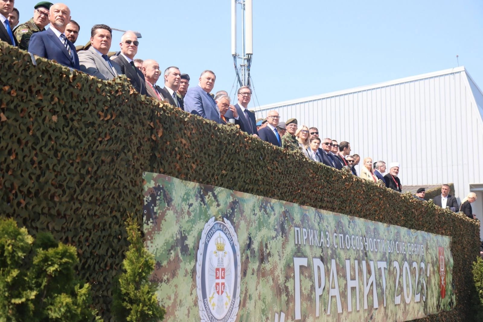 Održan prikaz sposobnosti Vojske Srbije; Prisustvovali zvaničnici Srpske