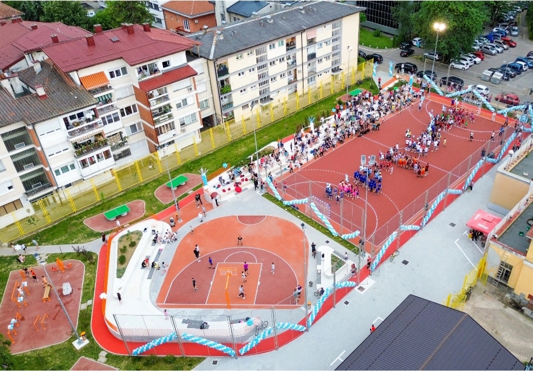 Otvoreni sportski tereni kod Sokolskog doma