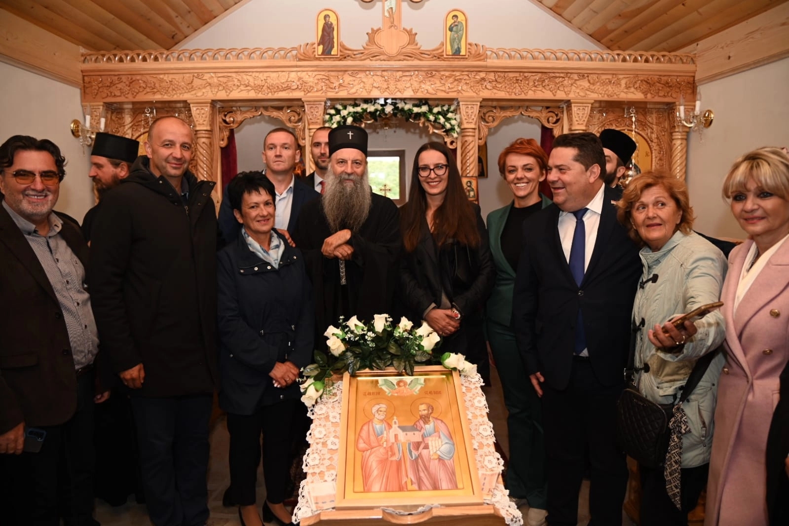 Stevnadić dočekao njegovu svetost patrijarha srpskog Porfirija