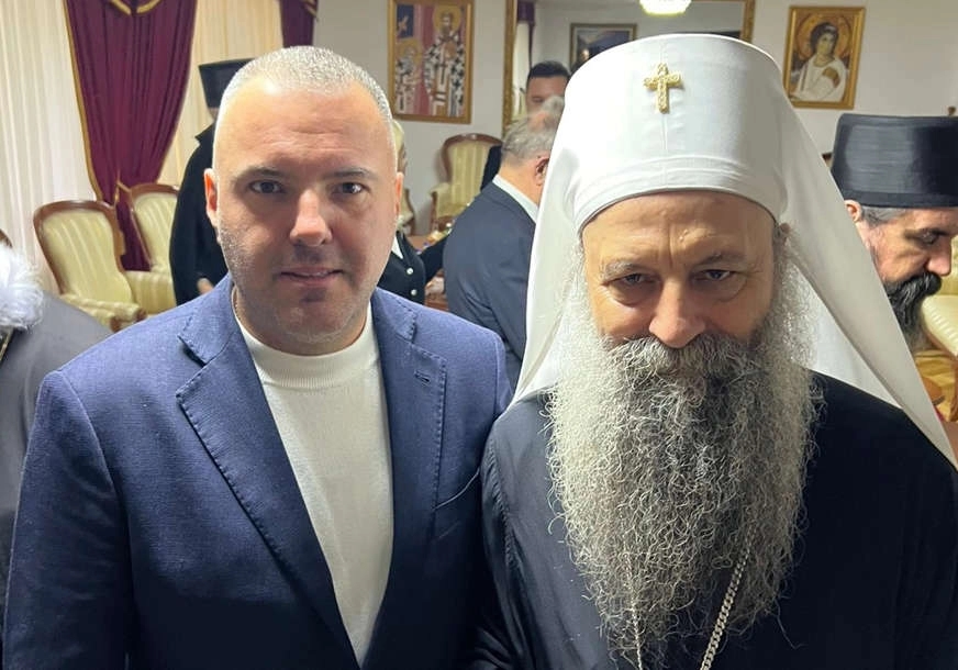 Siniša Vidović prisustvovao ustoličenju patrijarha Porfirija