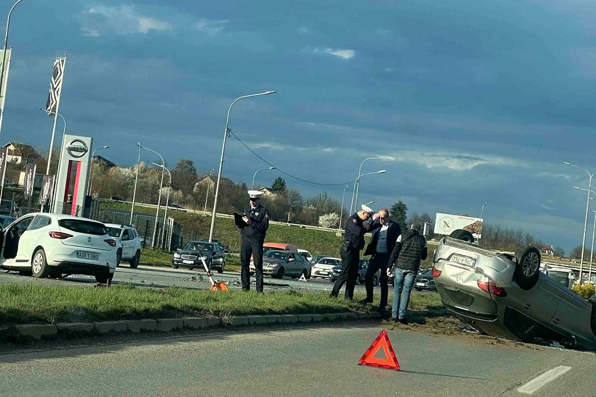 Više povrijeđenih u teškom udesu na ulazu u Banjaluku (VIDEO)