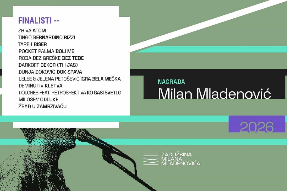 Bend iz BiH među 12 finalista za nagradu “Milan Mladenović”