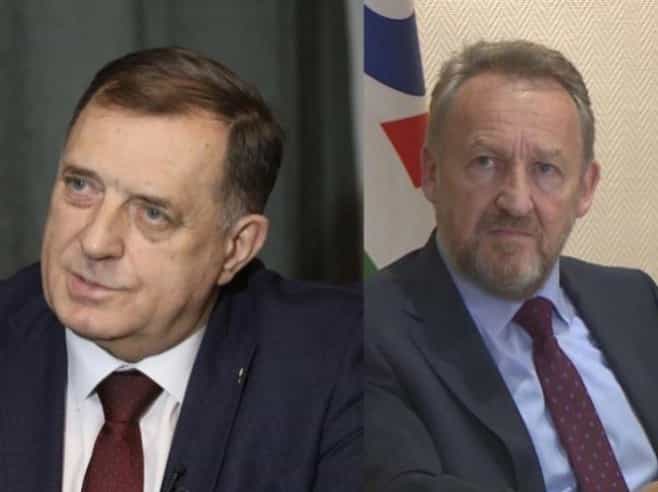 Objavljen snimak razgovora Dodika i Izetbegovića