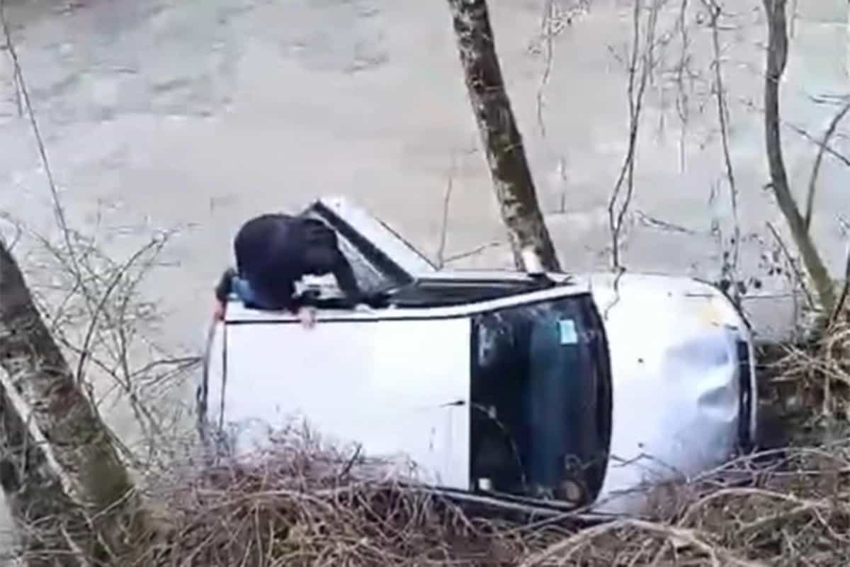 Spasio muškarca koji je sletio u rijeku: “Od danas je Ivica moj brat” (VIDEO)