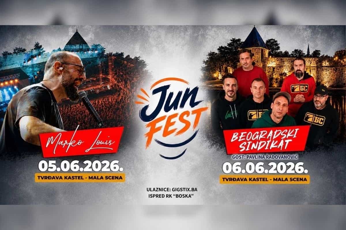Spektakl u Banjaluci: Za vikend koncerti Marka Louisa i Beogradskog sindikata