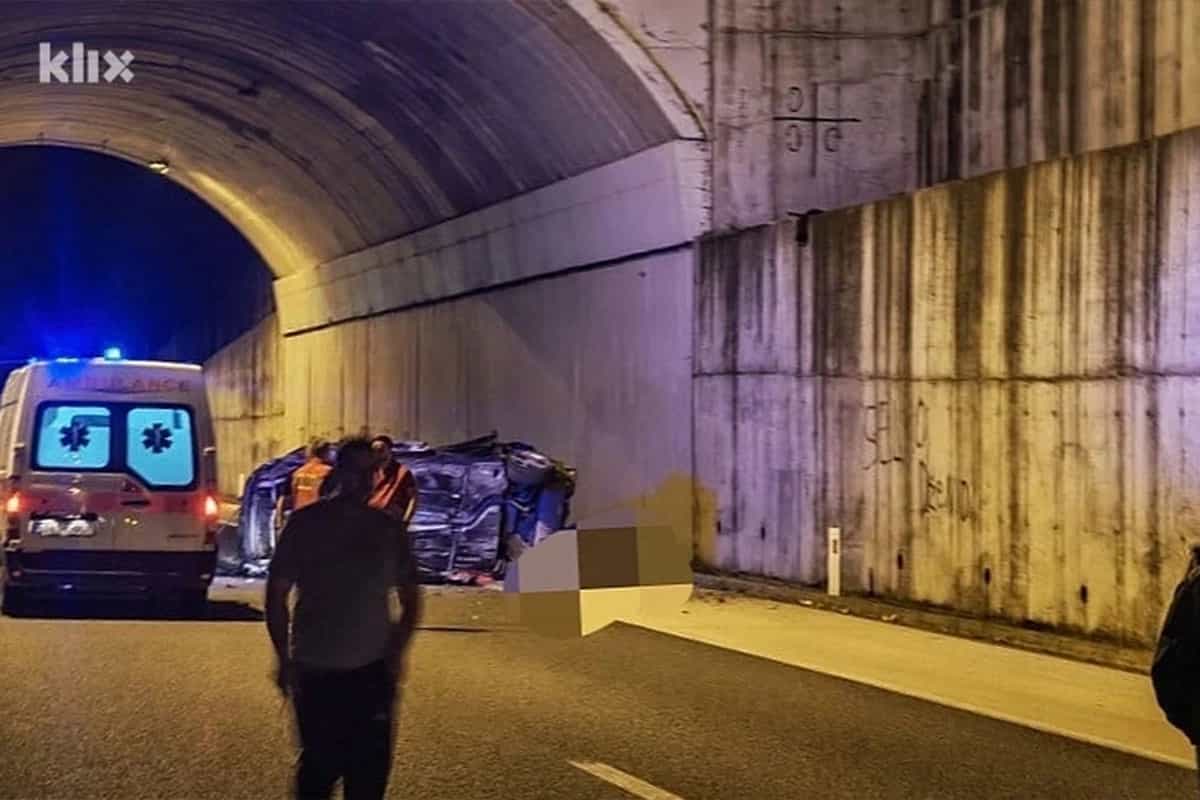 Stravična nesreća na auto-putu 9. januar: Autom sletio sa nadvožnjaka