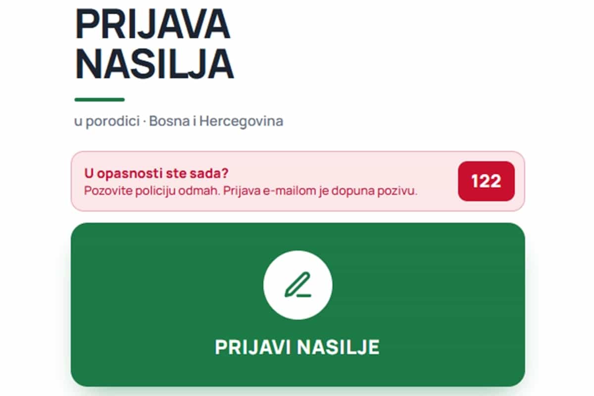 U BiH pokrenuta aplikacija “Prijavi nasilje”