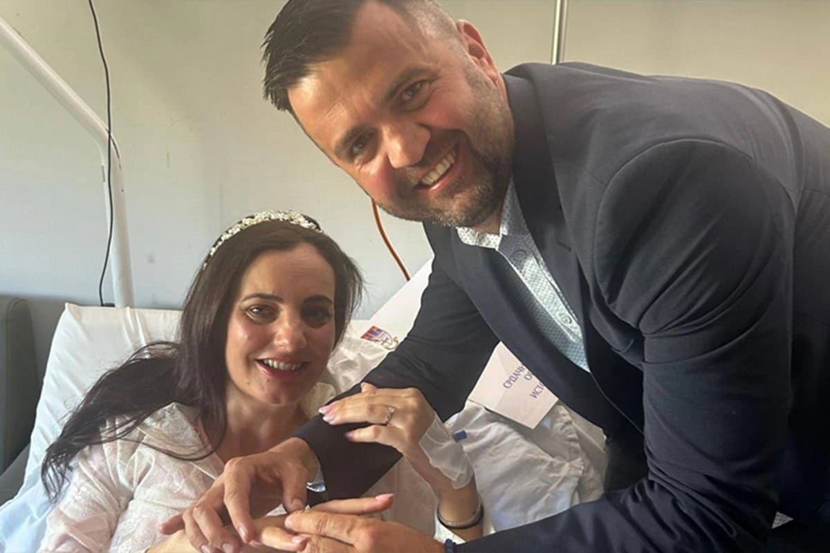 Vjenčanje u Bolnici Istočno Sarajevo: Ljubav jača od povrede