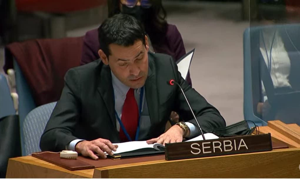 Ambasador Srbije u UN-u sa govornice pozvao na deblokadu institucija BiH