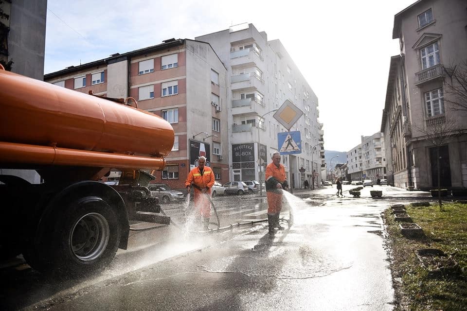 Banjaluka se uređuje: Počelo pranje gradskih ulica