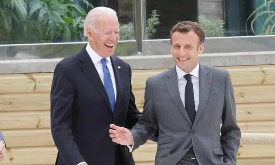 Biden i Macron razgovarali o potrebi jačanja evropskih odbrambenih snaga