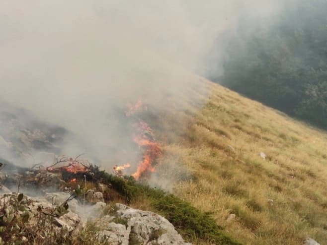 Borba sa vatrenom stihijom u Crnoj Gori