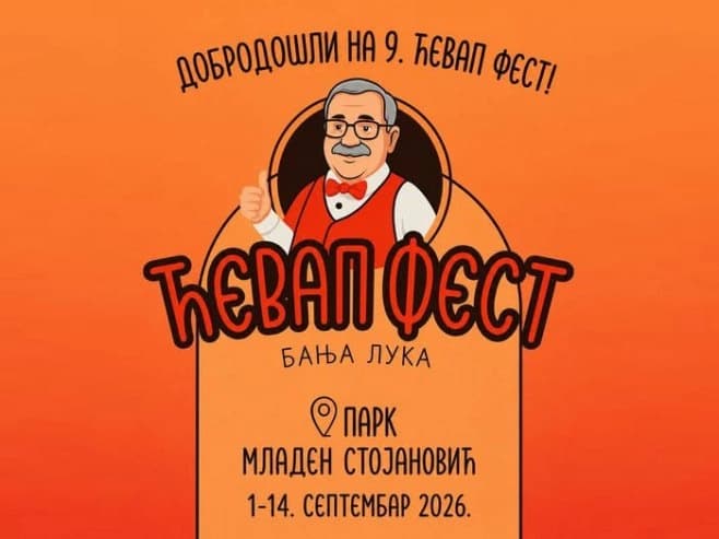 “Ćevap fest” počinje 1. septembra