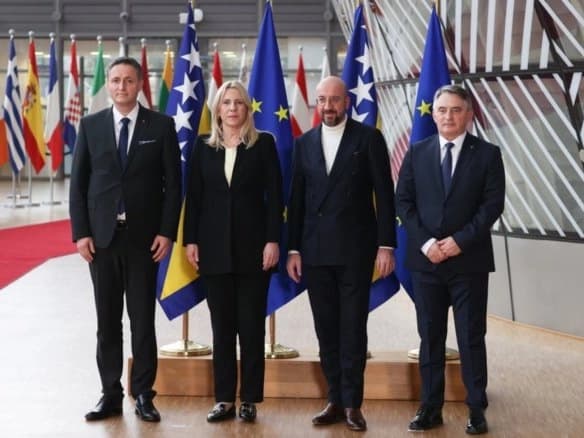 Cvijanović u Briselu: Sastanak ohrabrenja sa Šarlom Mišelom