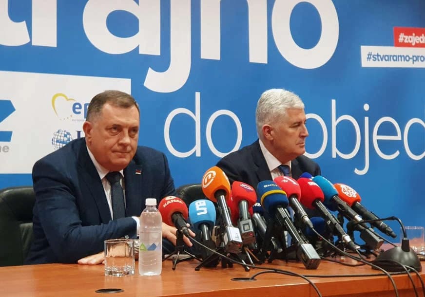 Dodik i Čović traže promjene sporazuma, opozicija upozorava na rizike