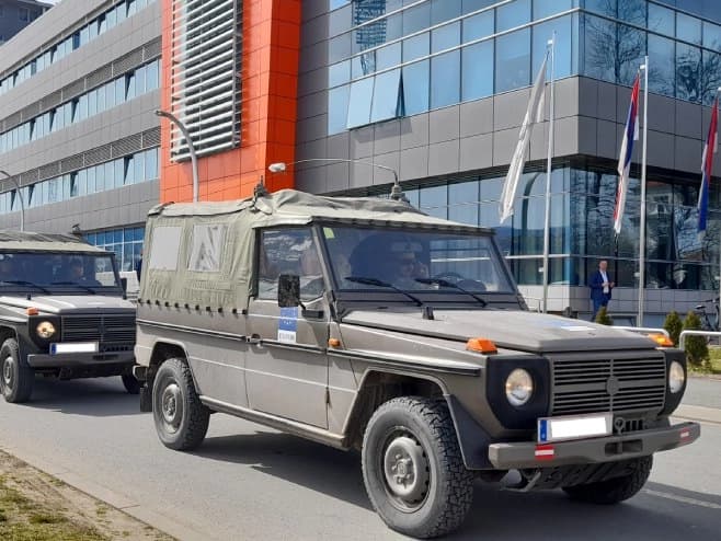 EUFOR otkrio zašto su njihova oklopna vozila na ulicama BiH