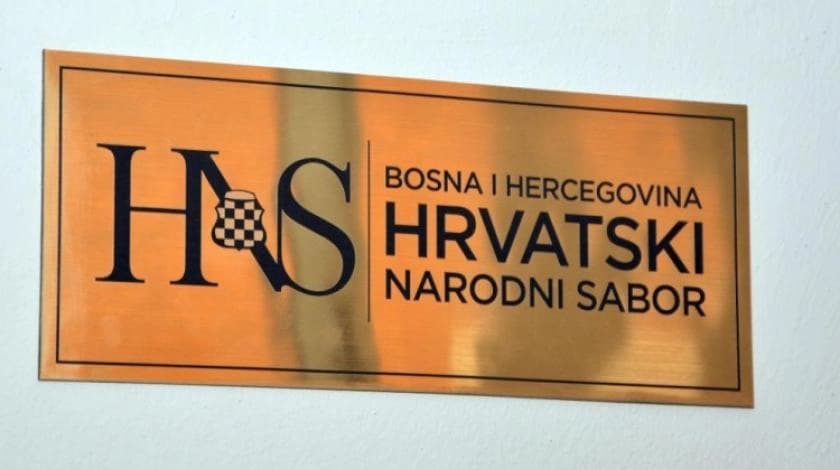 HNS: Ukidanjem FBiH bili bi riješeni politički problemi
