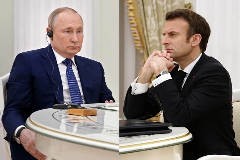 Macron poručio Putinu da nastoji izbjeći rat i izgraditi povjerenje