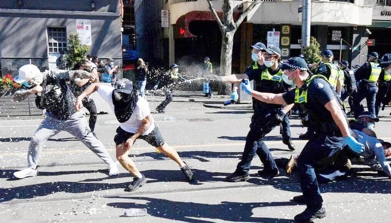 Masovno hapšenje u Australiji na protestima protiv karantina
