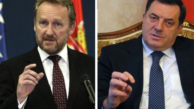 Međusobne blokade zaštitni znak partnera na vlasti