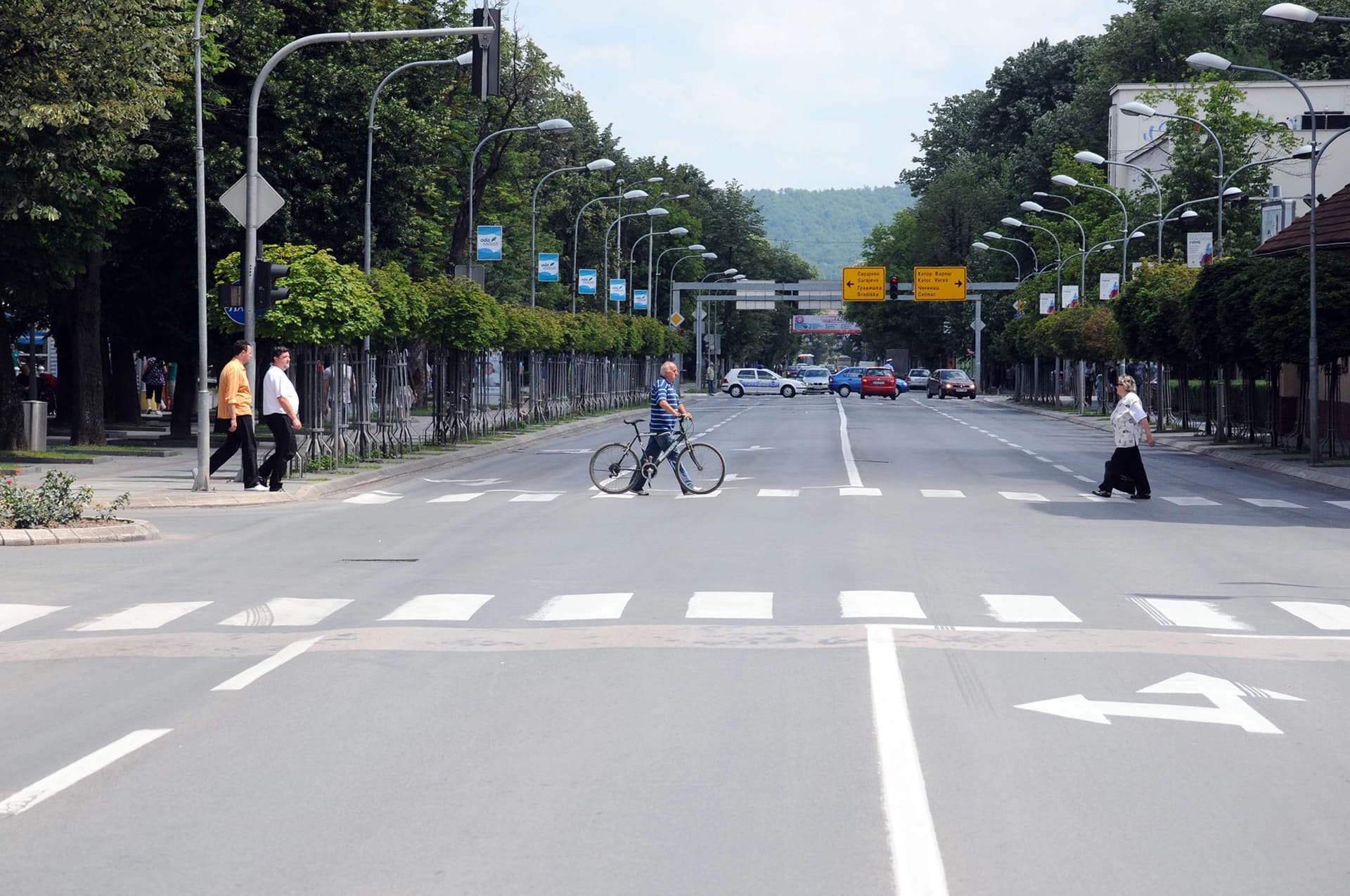 Novi režim odvijanja saobraćaja u ulici u centru Banjaluke