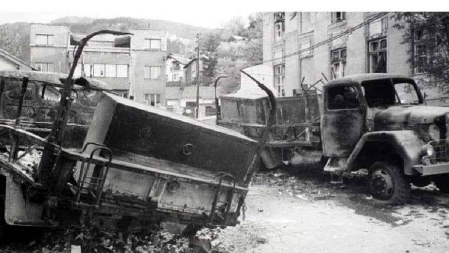 Obilježavanje 34 godine od zločina u Dobrovoljačkoj ulici u Sarajevu