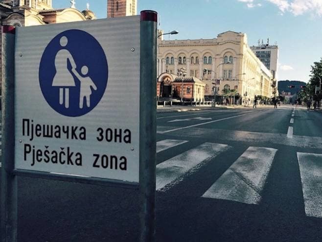 Opet obustava saobraćaja u centru Banjaluke