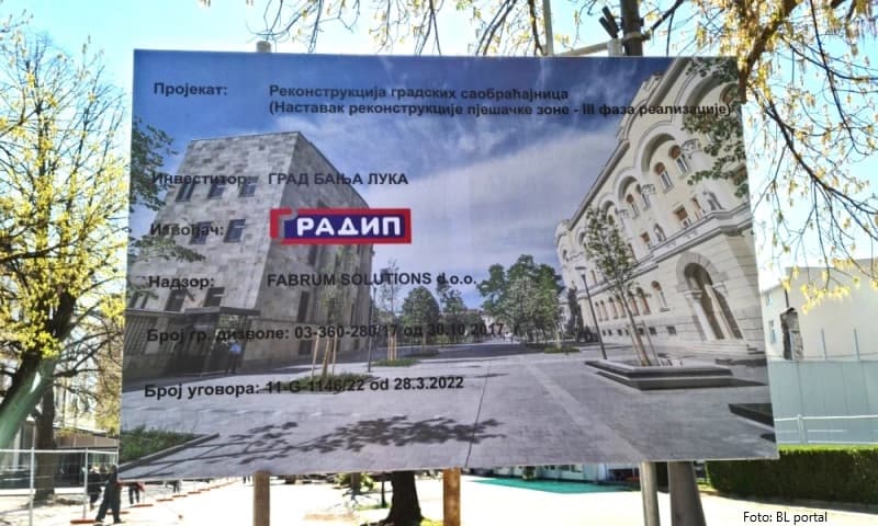 Počela rekonstrukcija najpoznatijeg šetališta