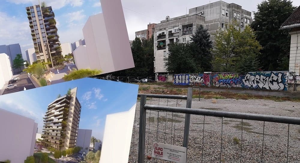 Počeli radovi kod kina Kozara