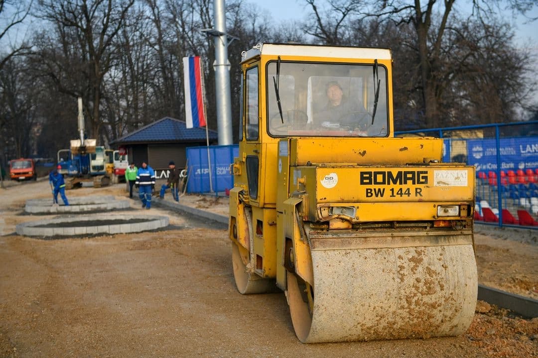 Počelo uređenje Parka “Mladen Stojanović”