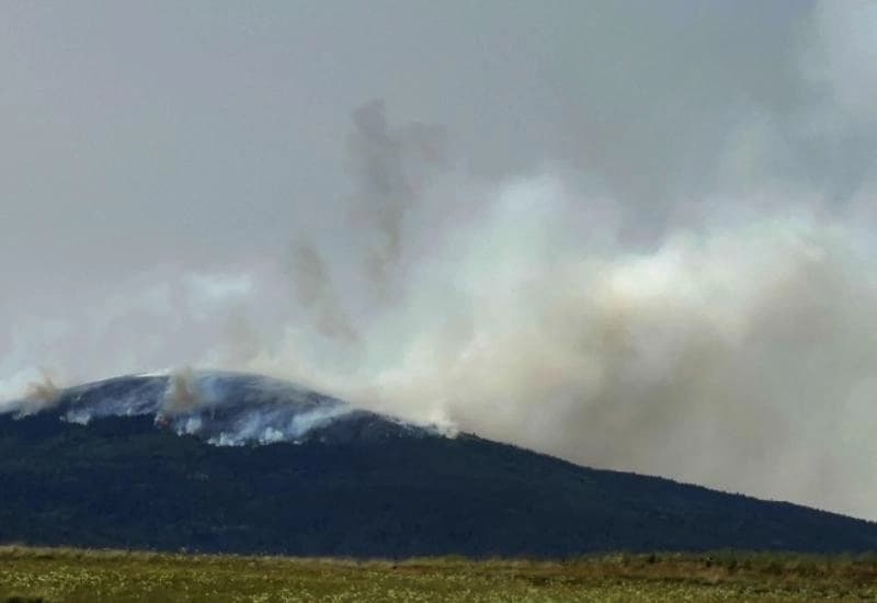 Požar na Kupresu se širi, vatrena stihija ušla u visoku šumu
