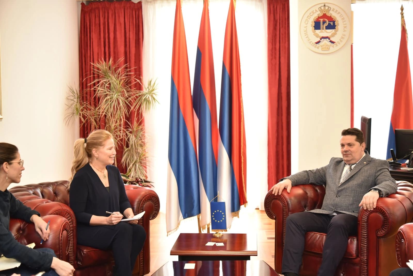 Predsjednik Stevandić razgovarao sa delegacijom Misije EU u BiH