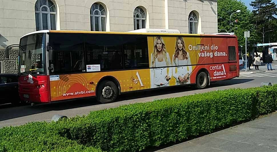 Prevoznici obustavili rad u centru Banjaluke