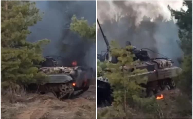 Rusija objavila snimak uništenih oklopnih vozila, tvrdi da pripadaju Ukrajini