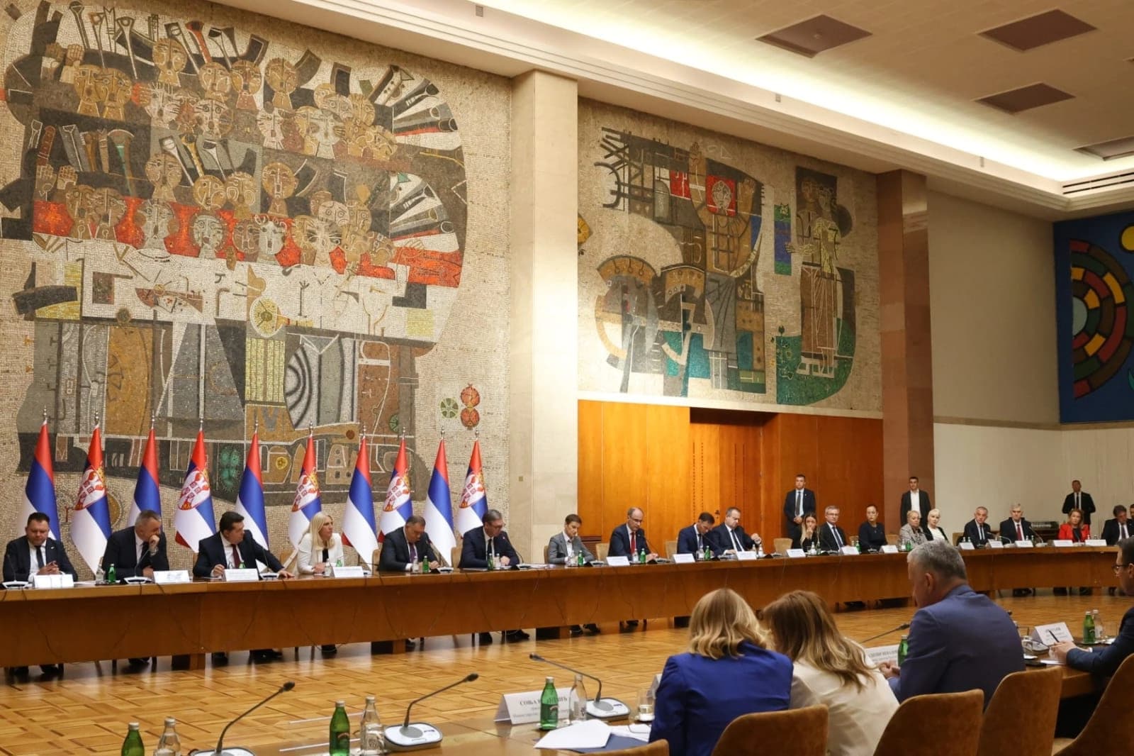 Sjednica Savjeta za saradnju Srbije i Srpske, obratili se Vučić i Dodik