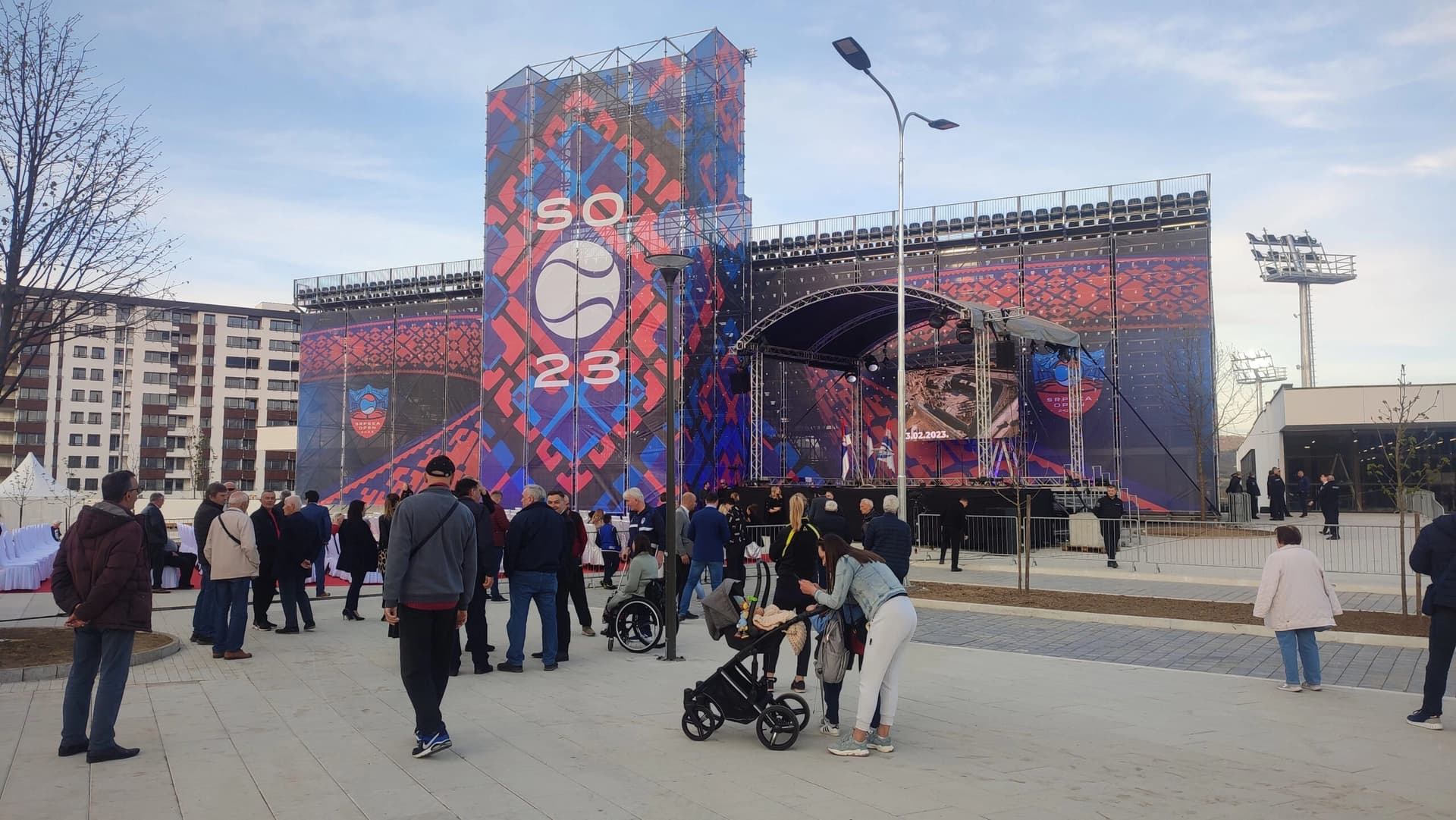 Svečano otvoren teniski kompleks Srpska open