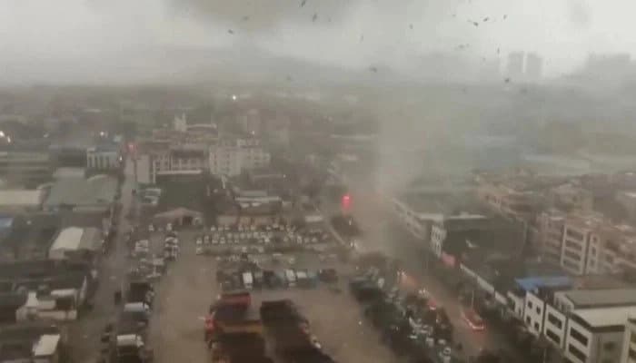 Tornado u Kini rušio sve pred sobom