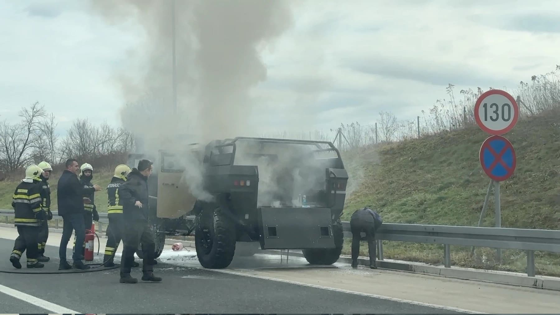 Utvrđen uzrok pojave dima na vozilu “Vihor”