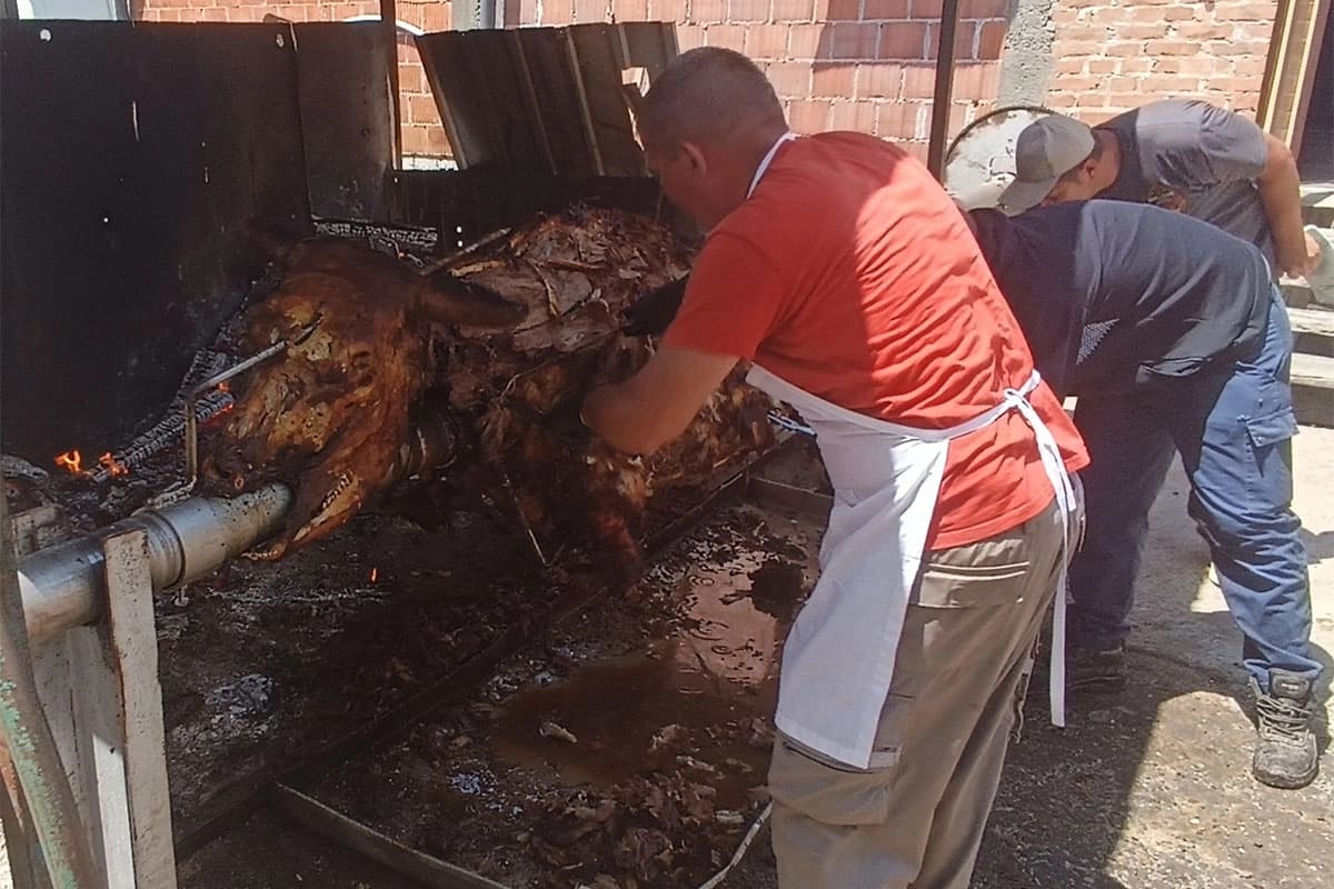 Više od 1.000 ljudi degustiralo bika teškog 808 kilograma i pečenog 24 časa