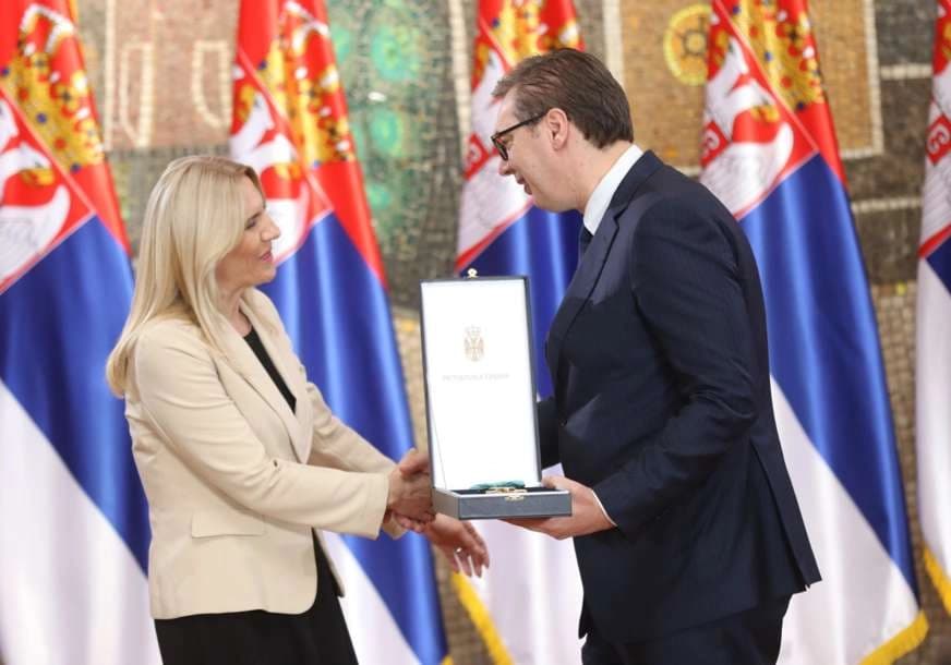 Vučić Cvijanovićevoj uručio orden