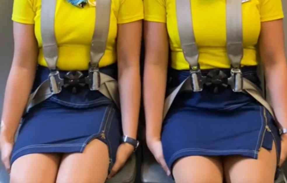 Zašto stjuardese sjede na rukama?