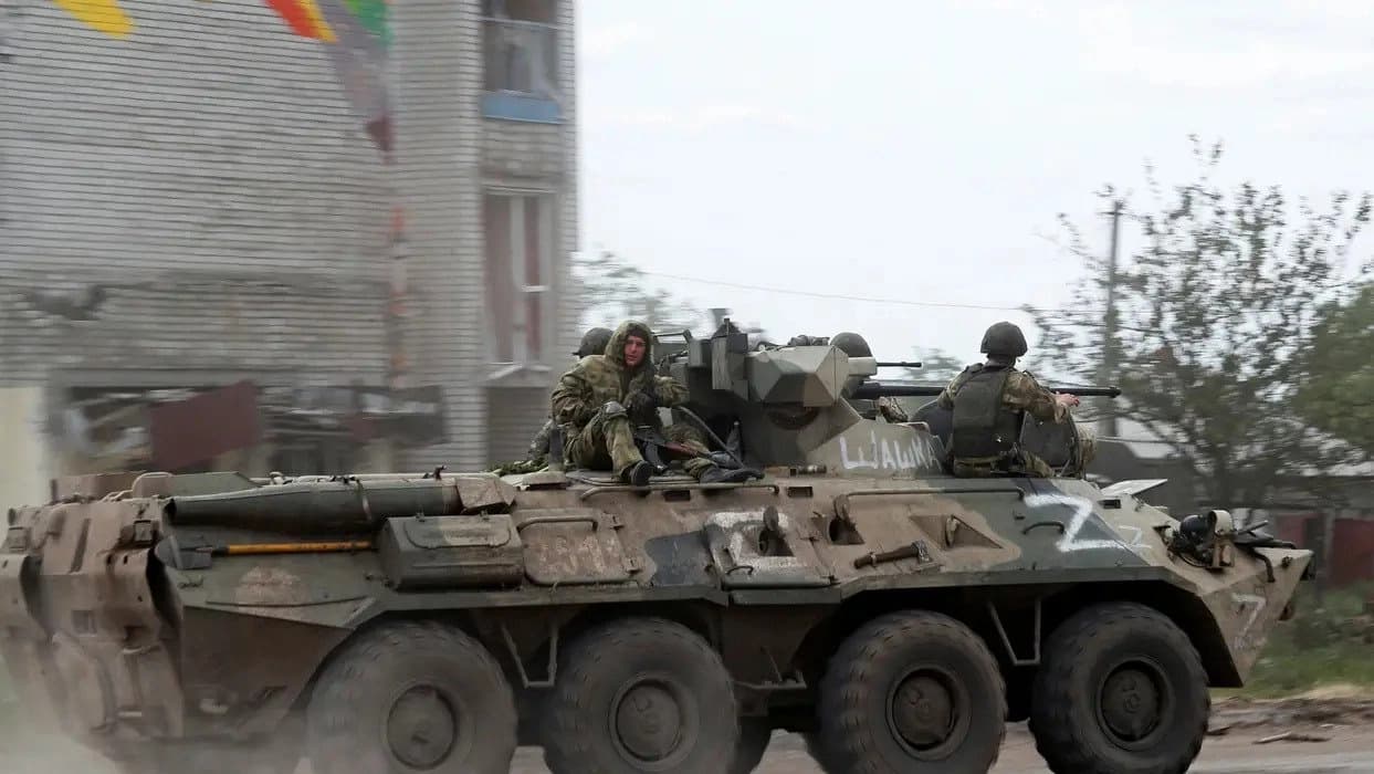 Zauzeto: Vijori se ruska zastava